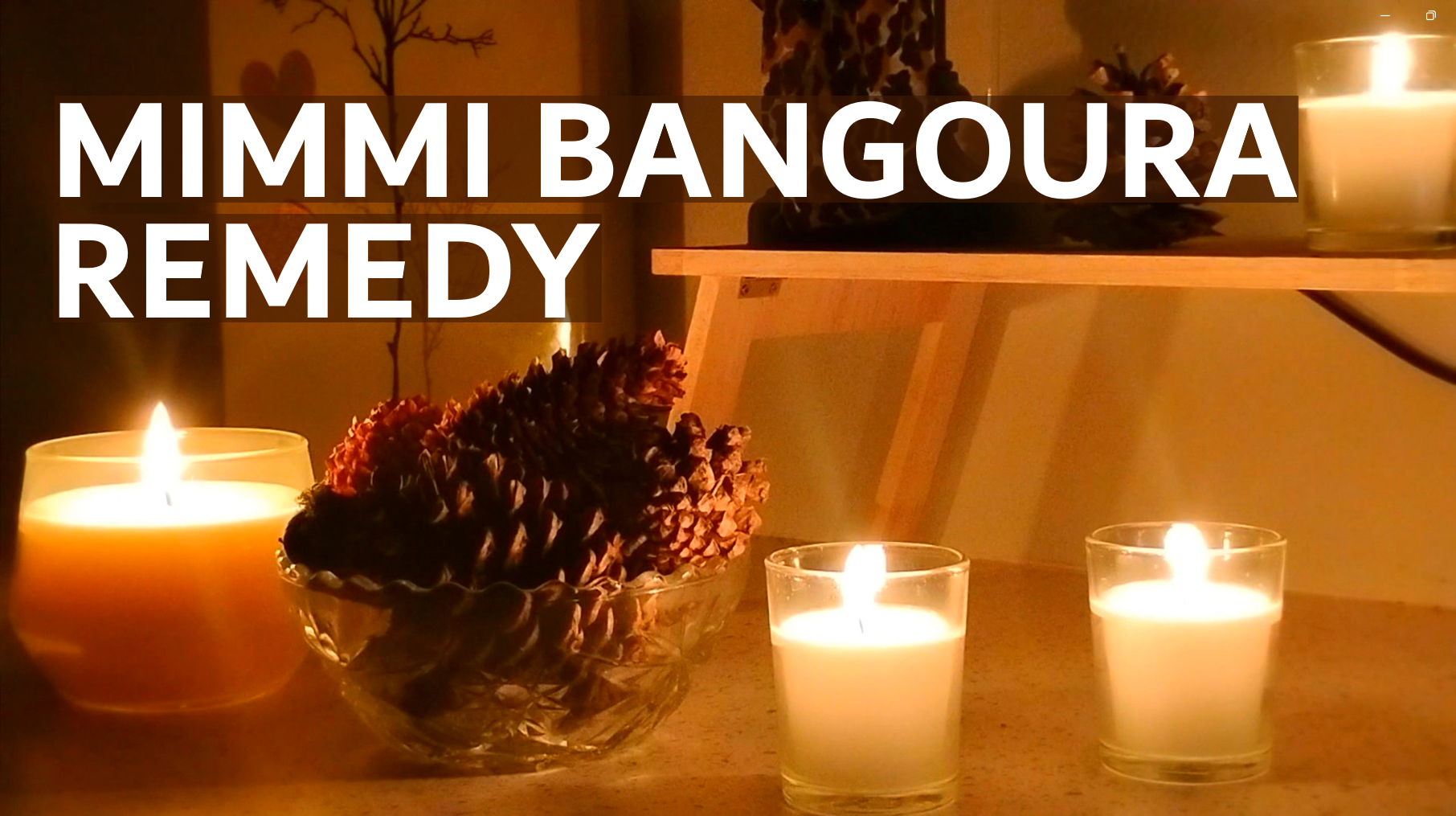 Remedy - Mimmi Bangoura | Candlelight Vibes