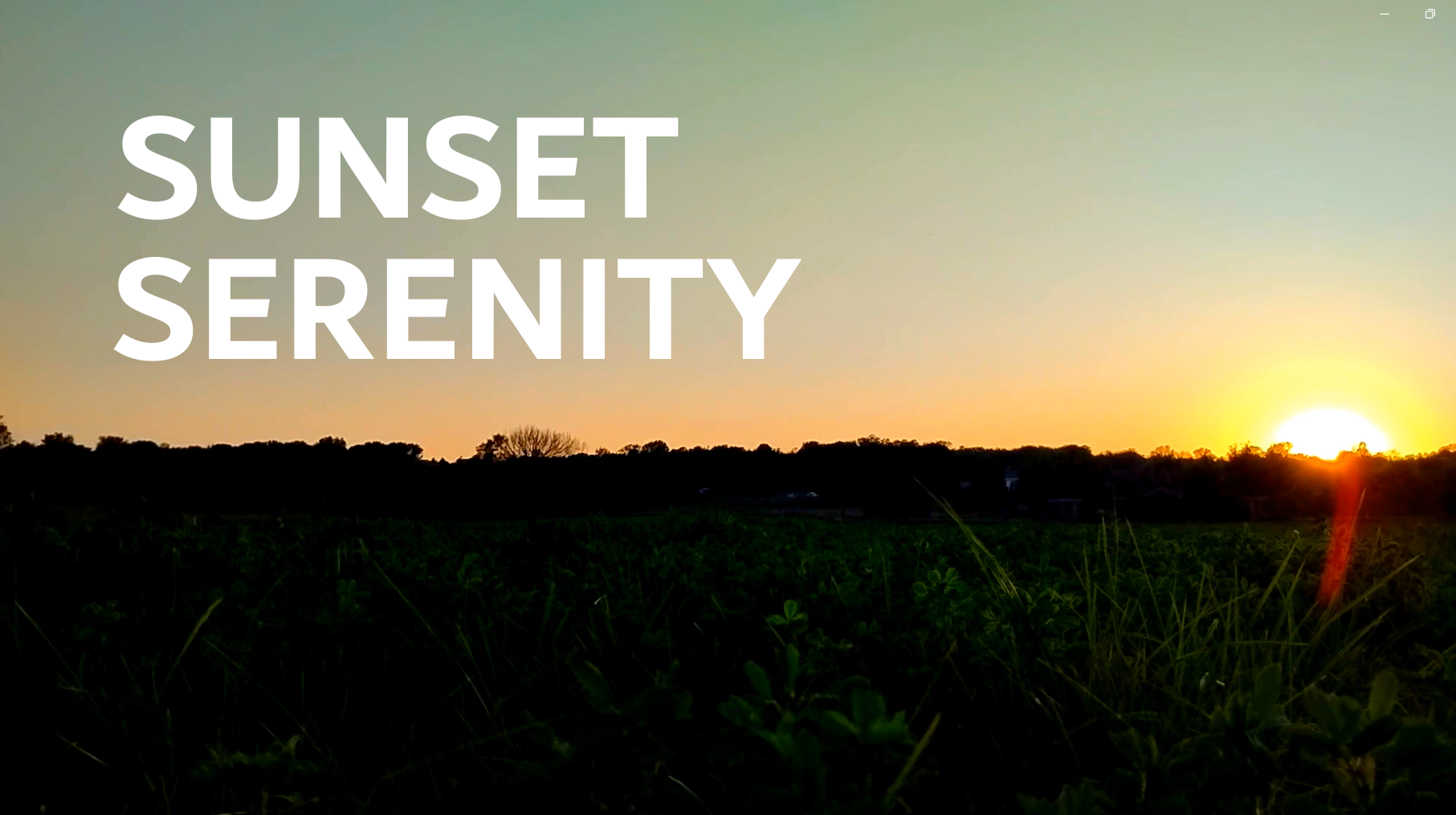 That Golden Smile - Gold in June | September Sunset