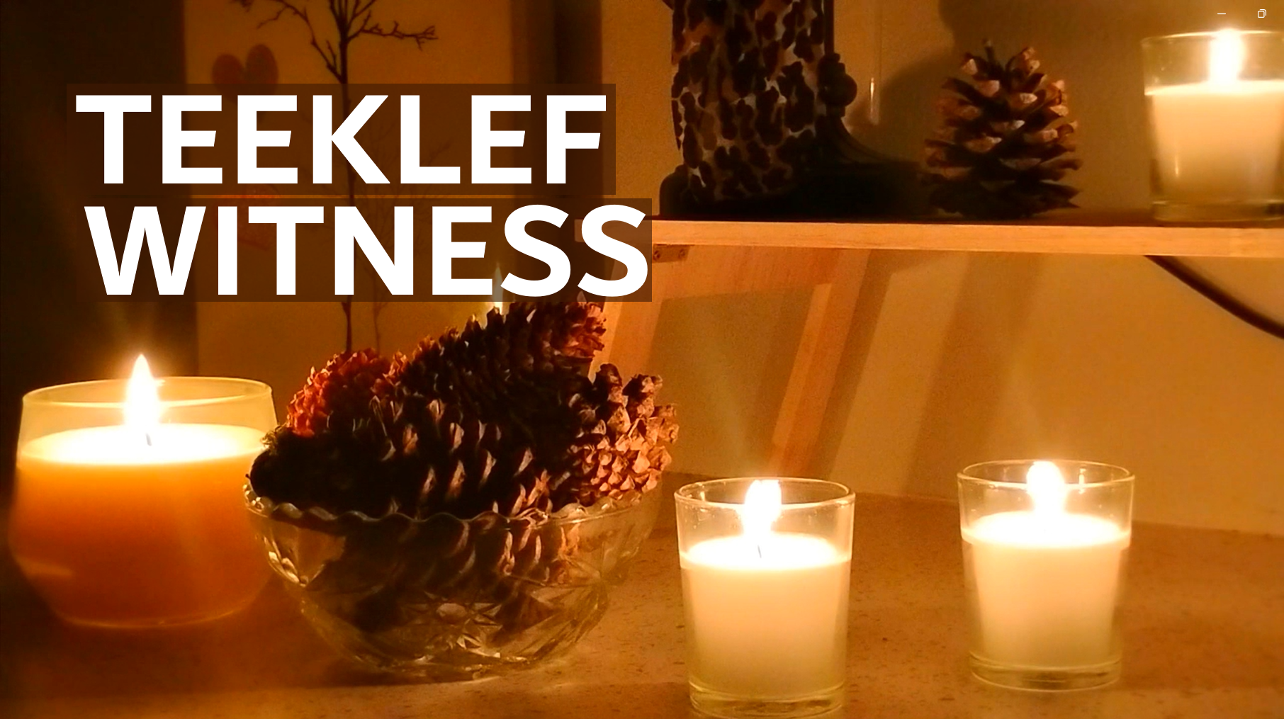 Witness (Instrumental) - Teeklef | Candlelight Vibes